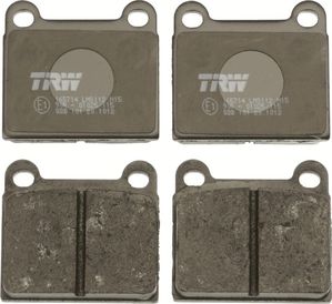 Тормозные колодки TRW COTEC задние для Mercedes-Benz W111, W112 1959-1971. Артикул GDB101