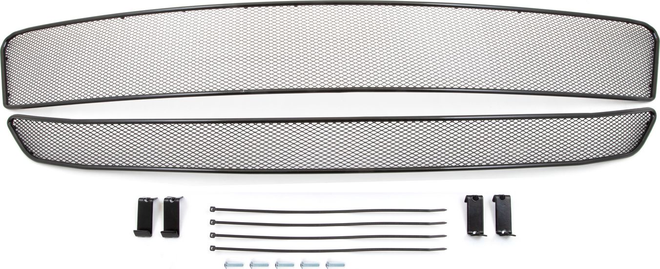 Сетка внешняя Arbori на бампер, черная 10 мм для Kia Seltos 2020-2026. Артикул 01-302820-101