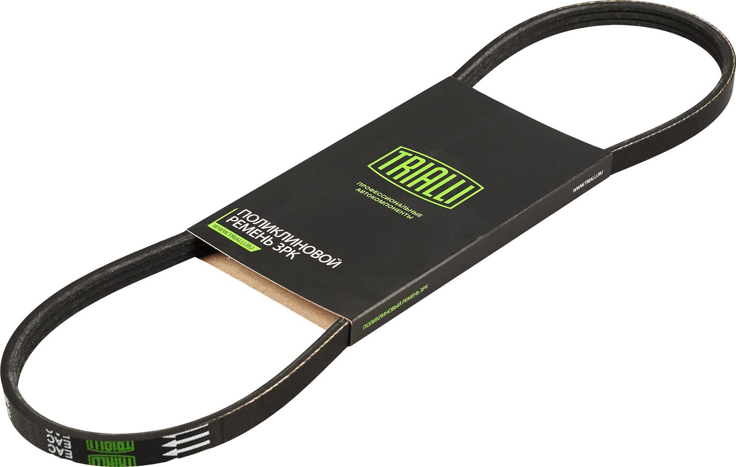 Приводной ремень поликлиновой Trialli (EPDM (Этилен-пропиленовый каучук)). Артикул 3PK790E