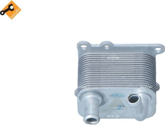 Радиатор масляный (маслоохладитель) для двигателя NRF. Артикул 31219