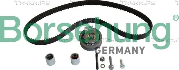 Ремень ГРМ с роликами (комплект) Borsehung для Audi A3 II (8P) 2003-2013. Артикул B10226