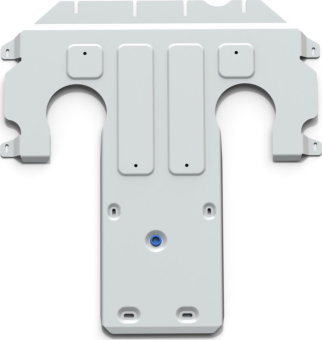 Защита алюминиевая Rival для КПП Mercedes-Benz S-klasse W222 RWD 2013-2017. Артикул 333.3913.1