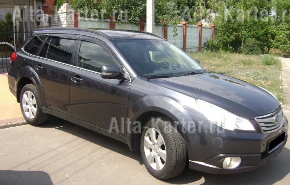 Дефлекторы Cobra Tuning для окон Subaru Outback IV 2009-2014. Артикул S40409