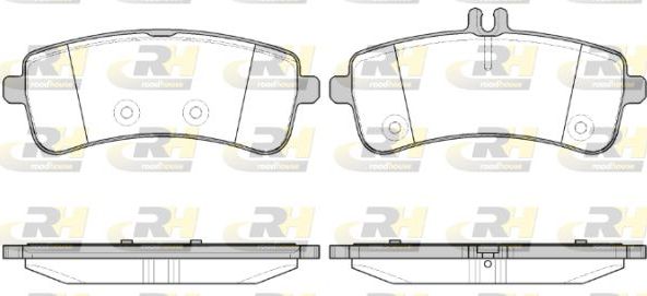 Тормозные колодки RoadHouse. Артикул 21594.00