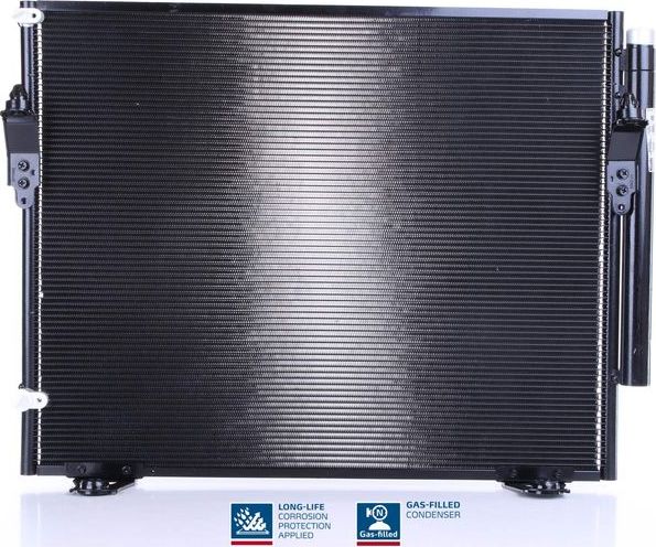 Радиатор кондиционера (конденсатор) Nissens (алюминий). Артикул 941151