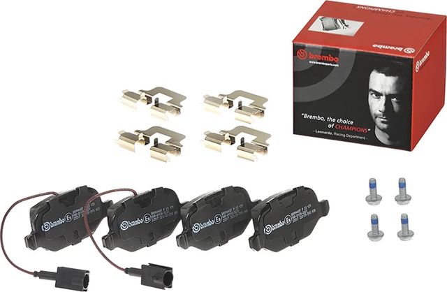 Тормозные колодки Brembo PRIME LINE задние для Alfa Romeo MiTo I 2008-2018. Артикул P 23 131