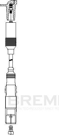 Высоковольтные провода (провода зажигания) Bremi. Артикул 171/60