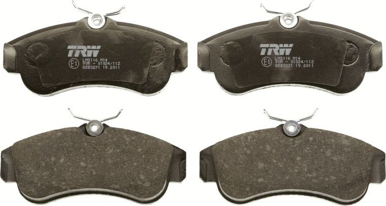 Тормозные колодки TRW. Артикул GDB3271