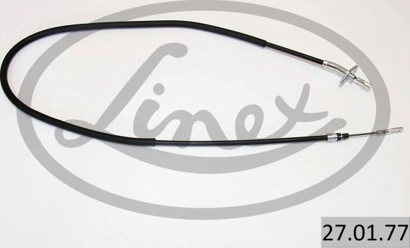 Трос ручника (тросик ручного тормоза) Linex передний левый для Mercedes-Benz Sprinter 904 1995-2006. Артикул 27.01.77