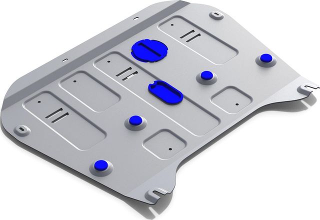 Защита алюминиевая Rival для картера и КПП Cadillac XT5 2016-2019 2019-2026. Артикул 333.0811.1