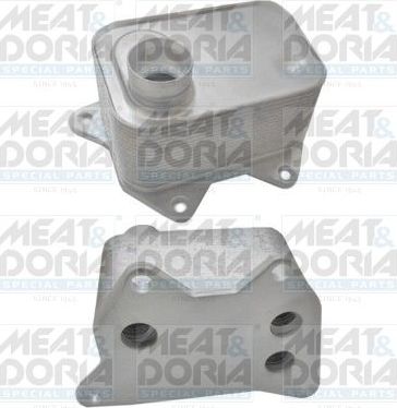 Радиатор масляный (маслоохладитель) для двигателя Meat & Doria. Артикул 95185