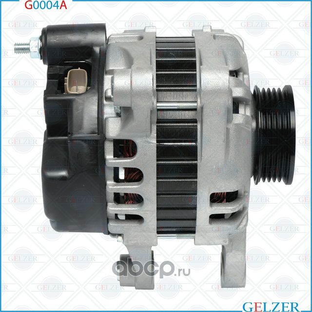 G0004A Генератор 12В / 120А / 5РК / Hyundai Terracan 2001-, KIA Sorento 2003-200 (Gelzer). Артикул G0004A