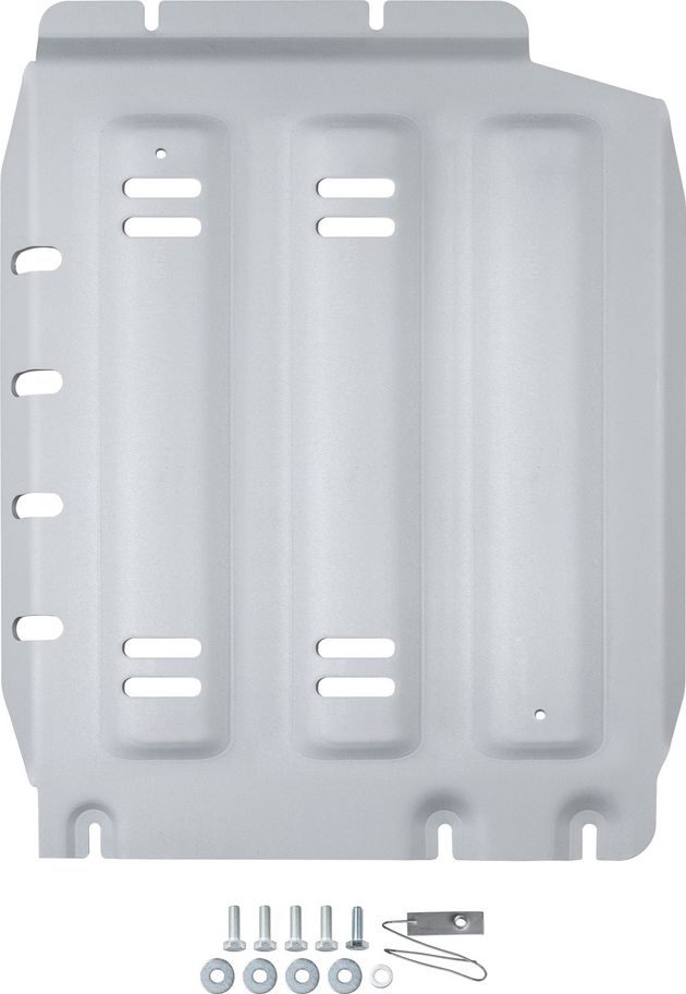 Защита алюминиевая Rival для КПП Tank 300 4WD АКПП 2023-н.в.. Артикул 333.4803.1