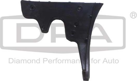 Кронштейн бампера DPA левый для Audi A6 III (C6) 2005-2011. Артикул 88071880102