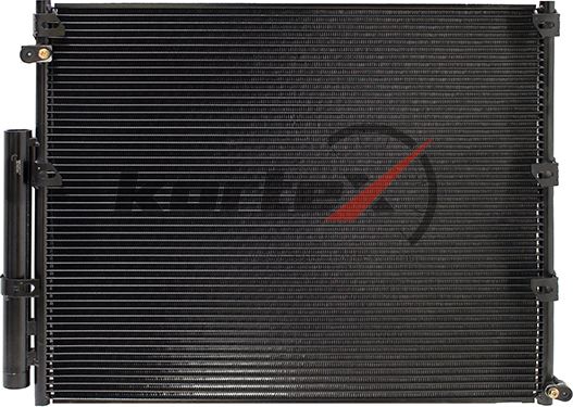 Радиатор кондиционера Toyota Land Cruiser 100 (98-) MA (LRAC 1949) (Kortex). Артикул KRD2139