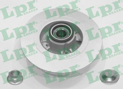 Тормозной диск LPR LPR HUB BRAKE DISC LINE - FULL COATED. Артикул R1031PRCA