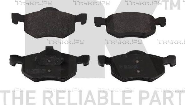 Тормозные колодки NK передние для Ford Maverick II 2001-2007. Артикул 222569
