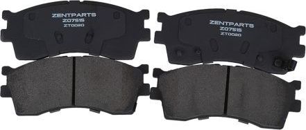 Тормозные колодки Zentparts. Артикул Z07515