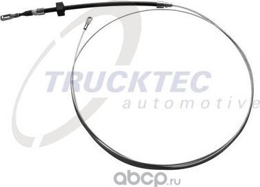 Трос ручника (тросик ручного тормоза) Trucktec Automotive. Артикул 02.35.261