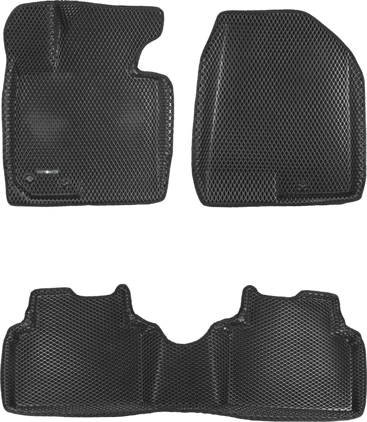 Коврики Euromat 3D EVA для салона Hyundai ix35 I 2010-2015. Артикул EM3DEVA-002707