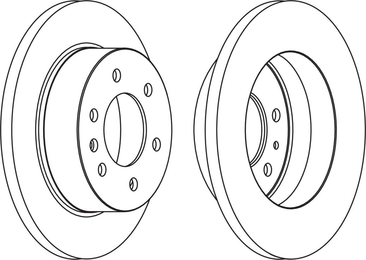 Тормозной диск Ferodo Premier. Артикул FCR311A