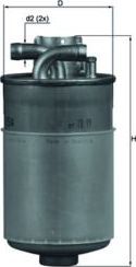 Топливный фильтр Mahle-Knecht. Артикул KL 154