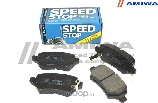 Колодки тормозные задние (Amiwa). Артикул CD2043