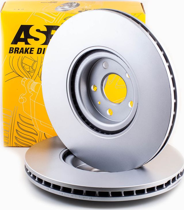 Диск тормозной VOLVO S90/V90/XC60/XC90 передний вентилируемый(R18) D=345 (ASP). Артикул 020231