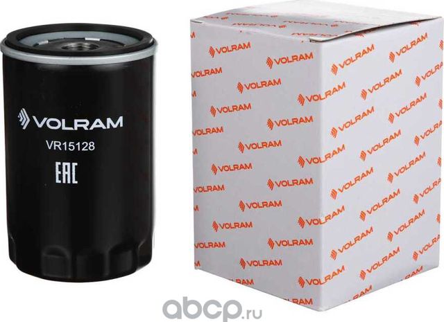 ФИЛЬТР МАСЛЯНЫЙ FORD FOCUS 16V 1.6-2.0 98-04/TRANSIT CONNECT 16V 1.8 02-13 (VOL (Volram). Артикул VR15128