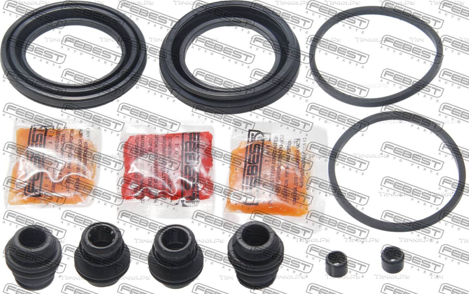 Ремкомплект тормозного суппорта Febest передний для Subaru Impreza II 2000-2007. Артикул 0875-G11F