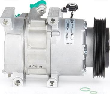 Компрессор кондиционера Nissens ** FIRST FIT ** для Kia Optima III 2012-2015. Артикул 890238