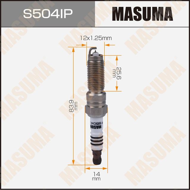 Свеча зажигания (Masuma). Артикул S504IP