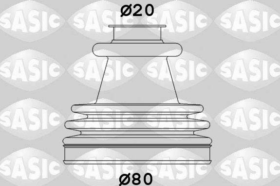 Пыльник ШРУСа наружный Sasic. Артикул 2933773