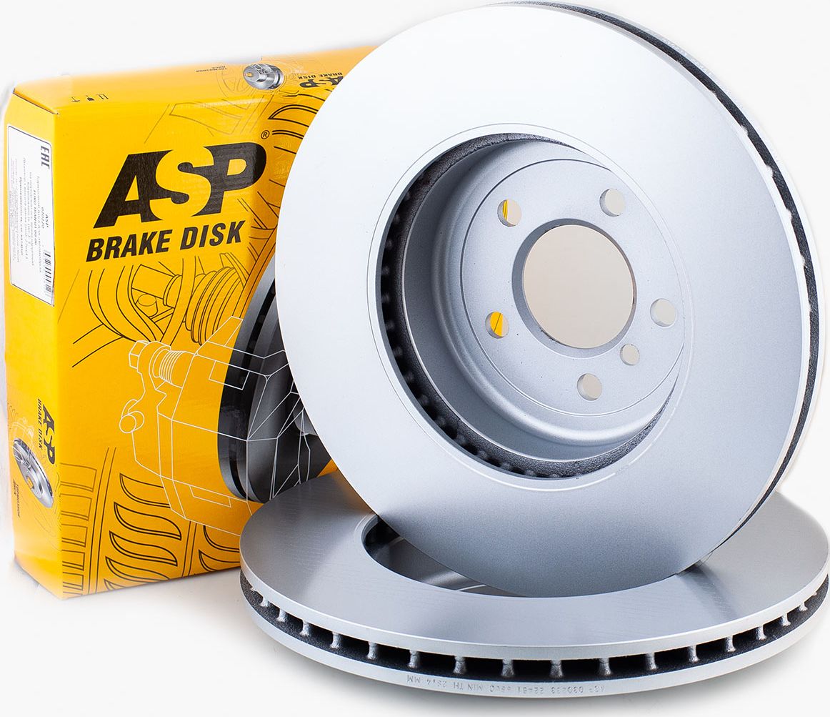 ТОРМОЗНОЙ ДИСК BMW F10 10 - ПЕРЕДНИЙ ВЕНТИЛИРУЕМЫЙ D348 (ASP). Артикул 030233