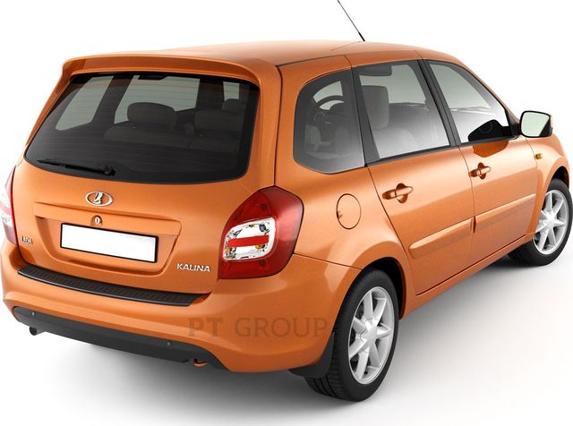 Спойлер PT Group Чистое стекло для Lada Granta I рестайлинг универсал 2018-2026. Артикул 01940501