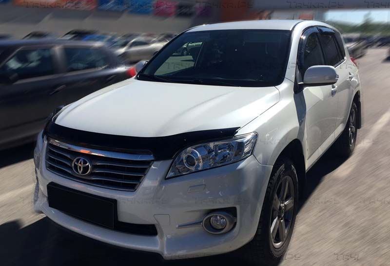 Дефлектор SIM для капота Toyota RAV4 III рестайлинг 2010-2012. Артикул STORAV1012