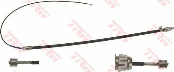 Трос ручника (тросик ручного тормоза) TRW. Артикул GCH1818