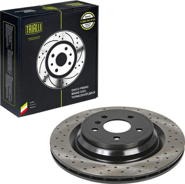 Тормозной диск Trialli. Артикул DF 190415