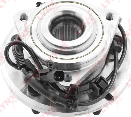 Ступица колеса с интегрированным подшипником LYNXauto передняя для Jeep Commander XK, XH 2005-2010. Артикул WH-1435