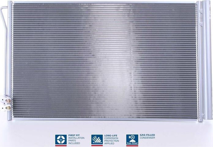 Радиатор кондиционера (конденсатор) Nissens (алюминий). Артикул 941054