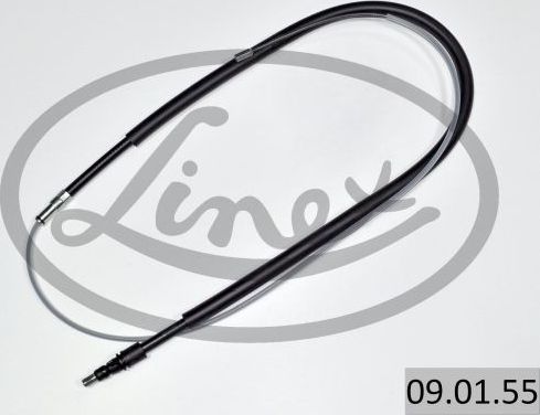Трос ручника (тросик ручного тормоза) Linex правый/левый для Citroen C3 I 2002-2010. Артикул 09.01.55