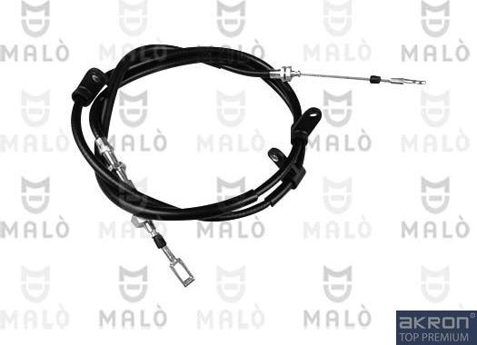 Трос ручника (тросик ручного тормоза) Malo. Артикул 26811