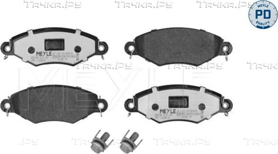 Тормозные колодки Meyle PD. Артикул 025 219 8018/PD