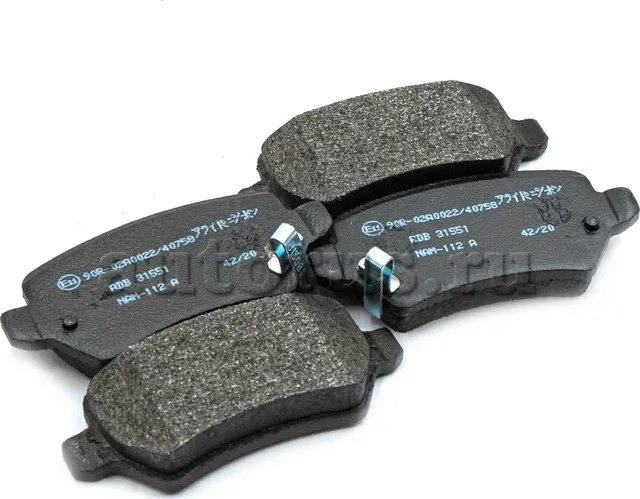 Колодки тормозные дисковые | зад | (Allied Nippon) Allied Nippon. Артикул ADB31551