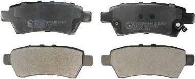 Тормозные колодки Denckermann. Артикул B110967