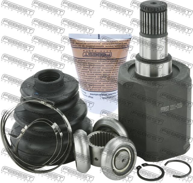 Шрус внутренний (граната) Febest передний для Kia Proceed I 2008-2012. Артикул 2211-CEED