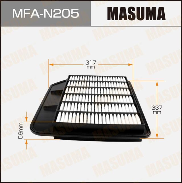 Воздушный фильтр Masuma. Артикул MFA-N205