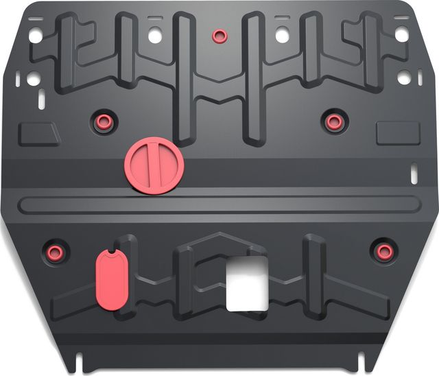 Защита АвтоБРОНЯ для картера и КПП Hyundai i40 2011-2019. Артикул 111.02342.1