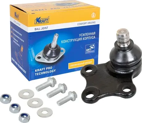 Опора шаровая PEUGEOT/CITROEN BERLINGO/PARTNER 91- 2.0/2.5 нижн. (Kraft). Артикул KT053235