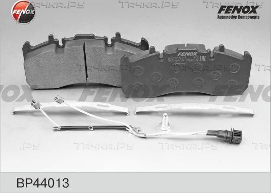 Тормозные колодки Fenox передние/задние для Renault Premium II 2005-2013. Артикул BP44013